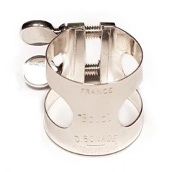 Abrazadera HB BONADE plateada - clarinete