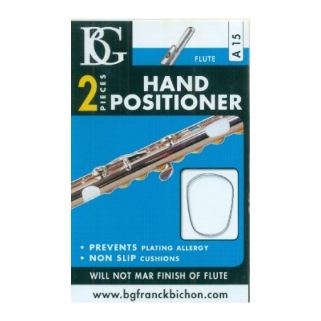 Posicionador dedos BG A15 para flauta