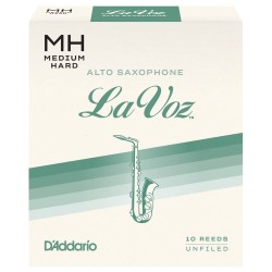 Caja 10 cañas d'Addario La Voz para Saxofón Alto