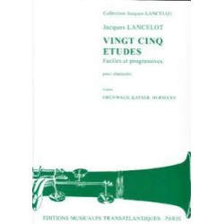 25 Etudes Faciles et Progressives