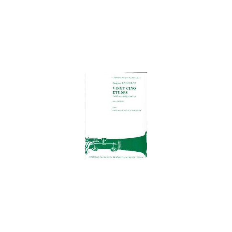 25 Etudes Faciles et Progressives 