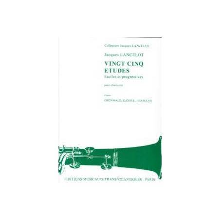 25 Etudes Faciles et Progressives 