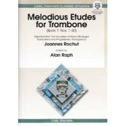 Melodious Etudes for Trombone Book I / On