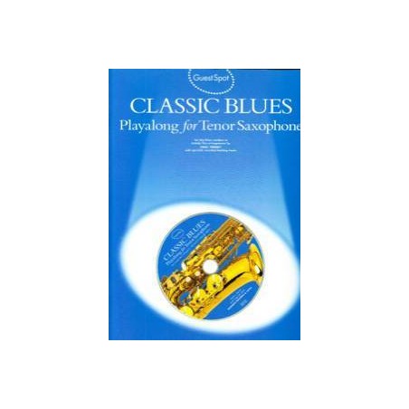 Classic Blues Playalong Tenor Sax/ Audio
