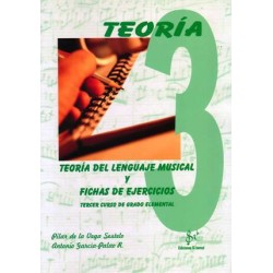 Teoría del Lenguaje Musical 3º y Fichas - Grado Elemental