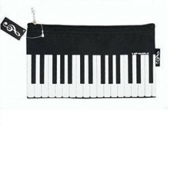Estuche teclas piano negro