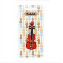 Imán Violín Madera Pequeño