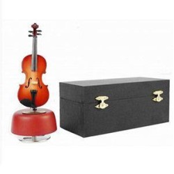 Caja de Música Violín Pequeña