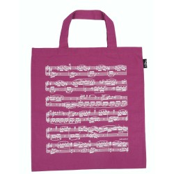Bolsa Partitura Morada Doble Asa