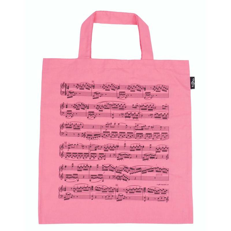 Bolsa Partitura Rosa 