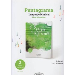 Pentagrama Lenguaje Musical - Llibre del mestre Vol. 2