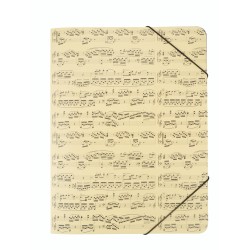 Carpeta Pentagrama Crema