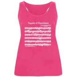 Camiseta Rosa Tirantes  Paquito "S"