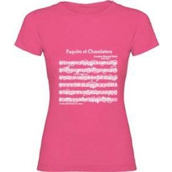 Camiseta Rosa Manga Corta Paquito "L"