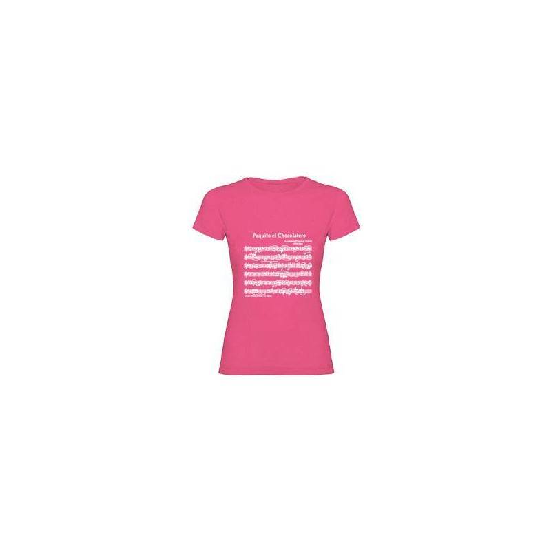 Camiseta Rosa Manga Corta Paquito "L" 