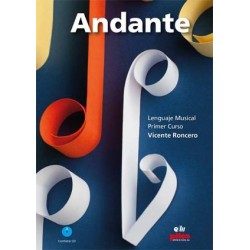 Andante 1 - Primer Curso + CD Nueva Ed.