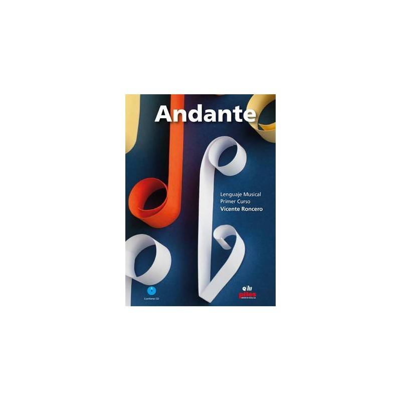 Andante. 1. Primer Curso + CD Nueva Ed. 