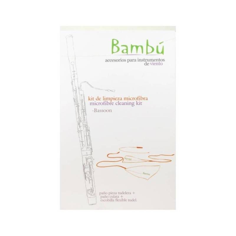 Kit limpiador microfibra Bambú Fagot/Basoon Bambú