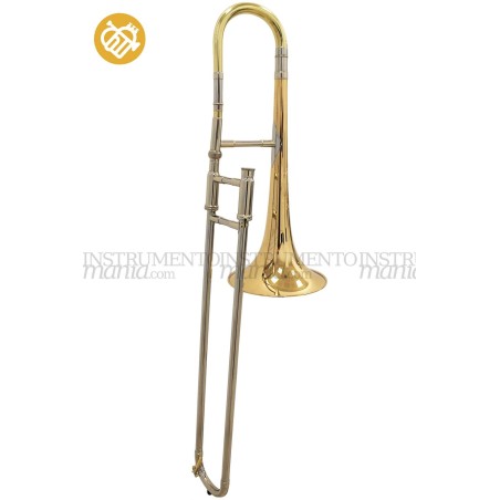 Trombón Alto S.E Shires Custom Series Medium Gold  with Bell Tuning