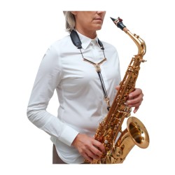 Collar - correa BG Zen saxo alto negro S22 YMSH