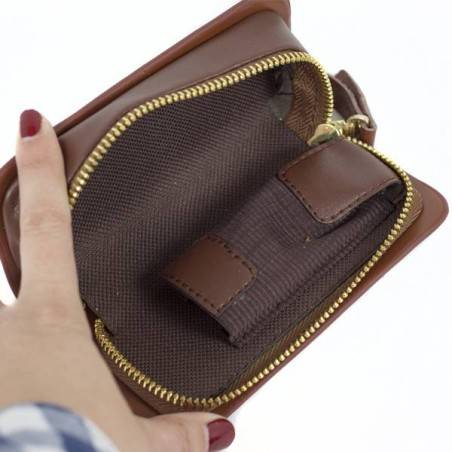 Funda Boquilla Saxo o Clarinete de piel Ortolà