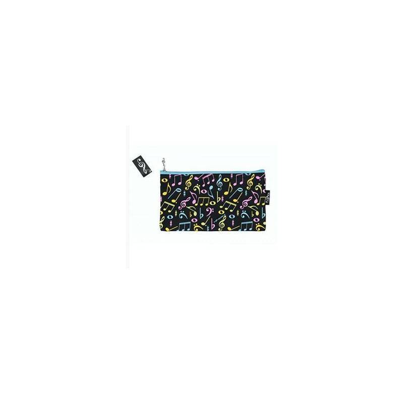 Estuche notas musicales de colores plano a-gift-republic