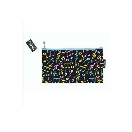 Estuche notas musicales de colores plano a-gift-republic