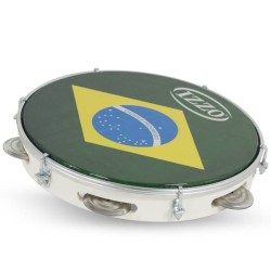 Pandeiro 10" Abs P/Brasil Izzo Ref. Iz3438