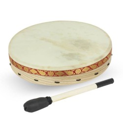 Pandero Chamanico De Piel 14" (35Cm) Ref. Vh01540
