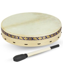 Pandero Chamanico De Piel 16" (40Cm) Ref. Vh01550