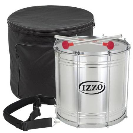 Pack Surdo Izzo 18"X45Cm 8 Div Iz7996 +Funda+Mazas+Correa (III)