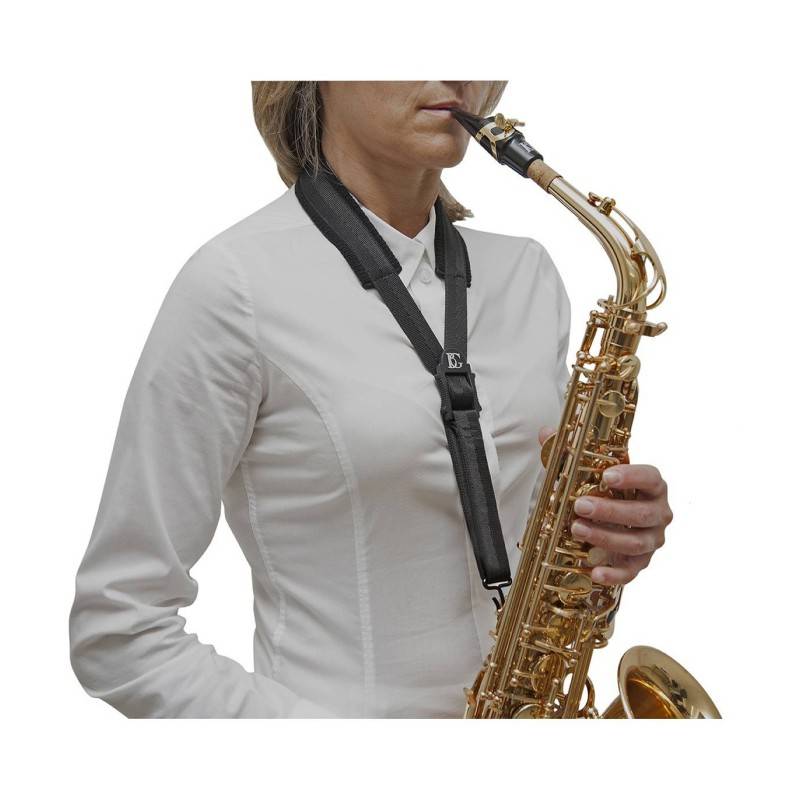 Correa BG saxo alto y tenor COMFORT - S10 Elástica BG