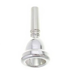Boquilla trombón Bach tubería ancha plateada Nº2, 3 y 4