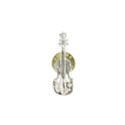Pin Violin plateado