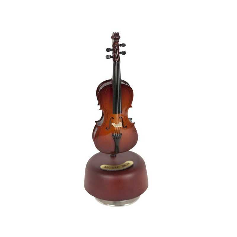 Caja De Musica Mini Violonchelo