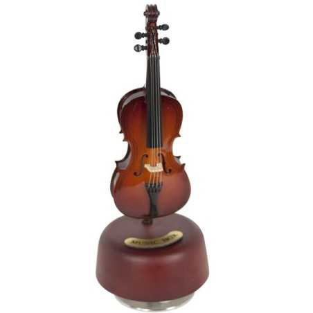 Caja De Musica Mini Violonchelo