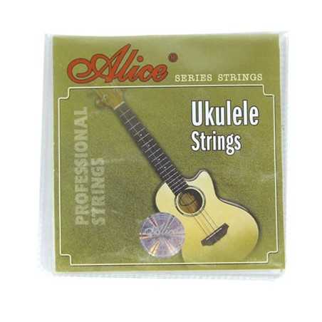 Juego Cuerdas Ukelele Nylon Negro