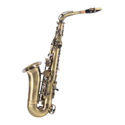 Saxofón alto Amadeus acabado antiguo AL860