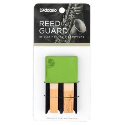 Portacañas D'addario Clarinete & Saxofón Reed Guard - Verde