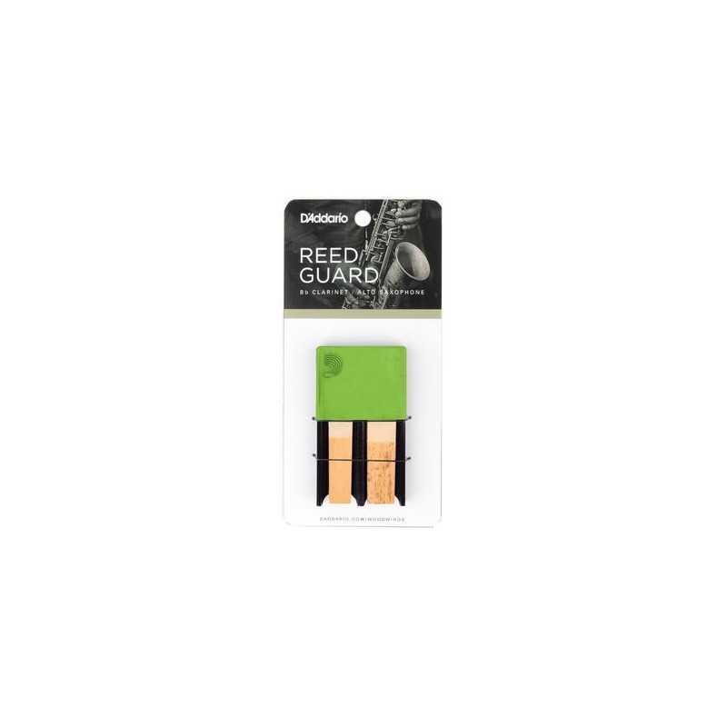 Portacañas D'addario Clarinete & Saxofón Reed Guard - Verde