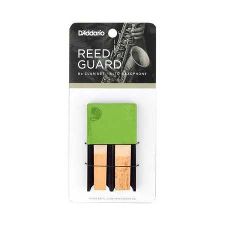 Portacañas D'addario Clarinete & Saxofón Reed Guard - Verde