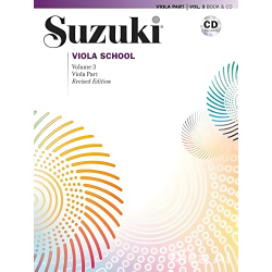 Suzuki Viola Book + CD Vol. 3