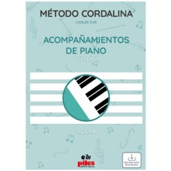 Método Cordalina Violín - acompañamiento de piano Vol.4