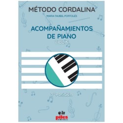 Método Cordalina Violín - acompañamiento de piano 3ª posición