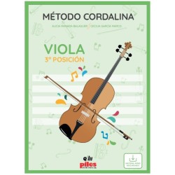 Método Cordalina Viola 3ª posición
