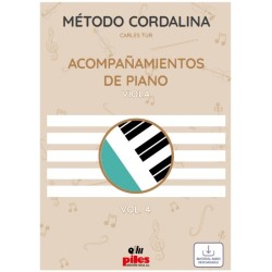 Método Cordalina Viola - acompañamiento de piano Vol.4