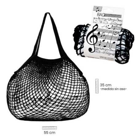 Bolsa rejilla música