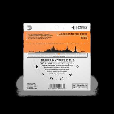 Juego Cuerdas Guitarra Acústica D'Addario EJ-15