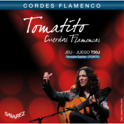 Juego cuerdas guitarra Flamenca Tomatito Tensión fuerte