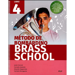 Método de Bombardino Brass School Vol. 4